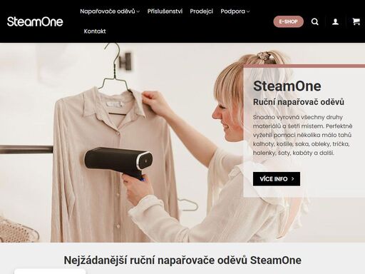 steamone napařovač oděvů je k oděvům a materiálům šetrnější než klasická žehlička. steamone francouzský lídr a výrobce kvalitních ručních, stojanových a profesionálních napařovačů oděvů.