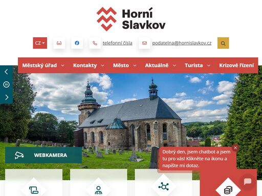 oficiální stránky města horní slavkov