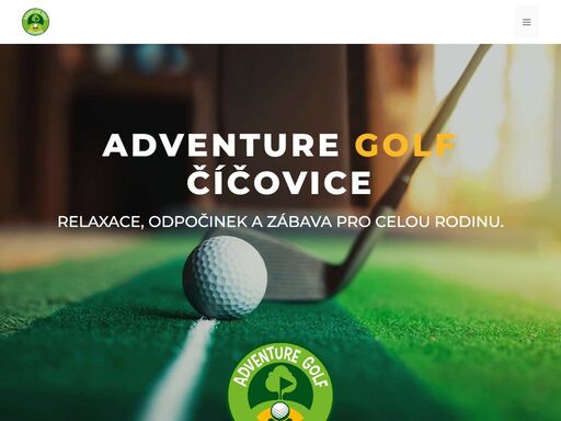 adventure golf číčovice