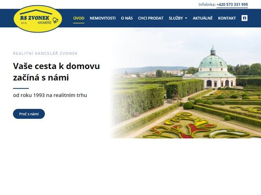 realitní kancelář rs zvonek kroměříž je významným subjektem na trhu s nemovitostmi na střední moravě. 