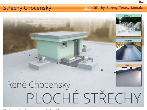 ploché střechy - rené chocenský, liberec