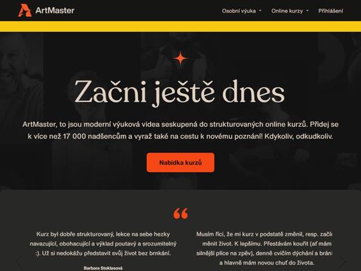 přidej se k více než 9 000 nadšencům a vyraž také na cestu k novému poznání! kdykoliv, odkudkoliv.
kytara | piano | zpěv | ukulele | kreslení | produkce hudby | tanec