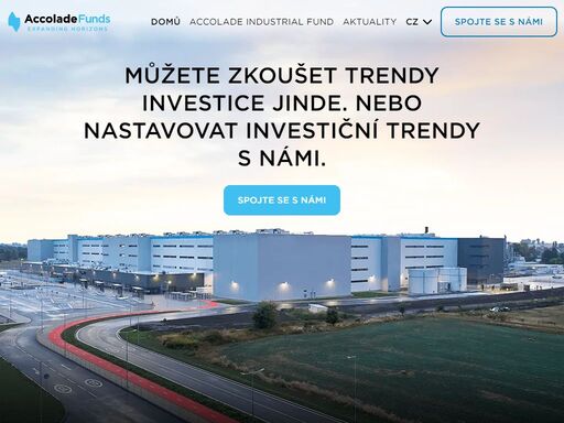 accolade funds nabízí kvalifikovaným investorům příležitost investovat do průmyslových nemovitostí v evropě, s důrazem na stabilní výnosy a udržitelný růst.