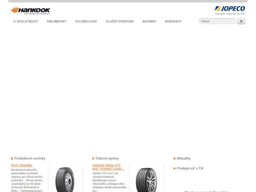 hankook, gpd, jopeco, hankookpneu, hankooktire, pneumatiky hankook, pneu společnost hankook tire, která je v čr zastoupená společní jopeco spol. s r.o., je jeden z největších a nejrychleji rostoucích výrobců pneumatik pro osobní automobily, lehké nákladní vozy, 4x4 a suv, nákladní automobily a autobusy.
