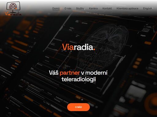seznamte se s teleradiologickými řešeními společnosti viaradia, která 
nabízí odborné konzultace a rychlé zpracování zpráv přizpůsobené požadavkům 
moderní zdravotní péče.