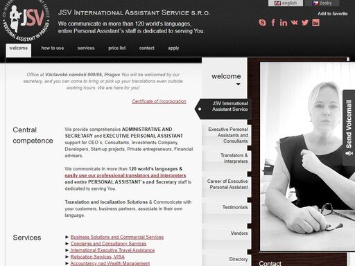 we provide comprehensive administrative & secretary and executive personal assistant support for ceo´s, entrepreneurs, companies, ministers and deputies.