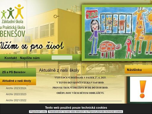 sledujte aktuality praktické a speciální školy benešov na našem webu. školu hodějovského - dříve konopišťská - můžete navštívit během dne otevřených dveří.