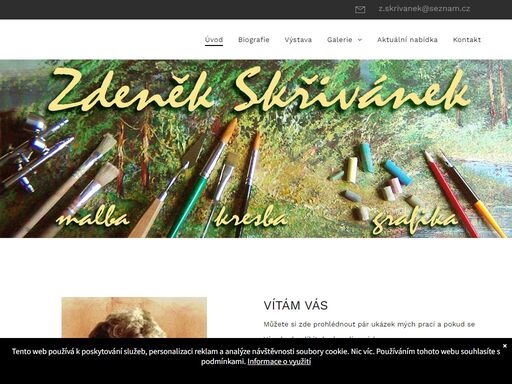 nejraději se ovšem věnuji klasické malbě či kresbě. jelikož jsem se narodil (a doposud žiji) na vesnici, obdivuji přírodu. mám ji hluboko v srdci, tudíž většina mých námětů vychází z krajiny. obrazy, umělecká malba a kresba, pastel, akvarel, kresba, malovaná reklama, malování interiérů, obrazy k prodeji