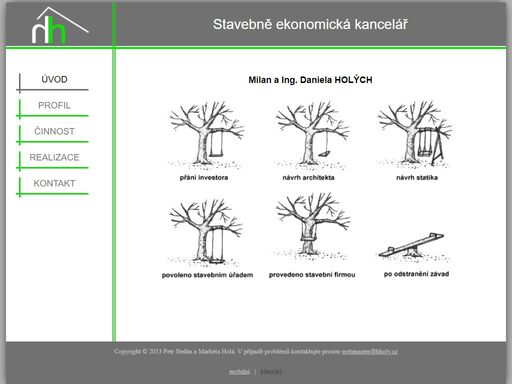 stavebně ekonomická kancelář - milan a ing. daniela holých
