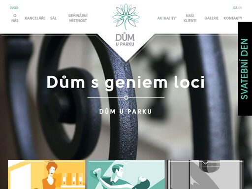 pokud hledáte místo na pořádání své akce, pronájem našich prostor vám zaručí kouzelnou svatbu, opulentní oslavu i reprezentativní večírek na úrovni. reprezentativní sál domu u parku je ideální místo pro svatbu, oslavu i večírek