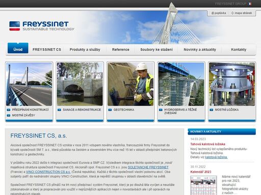 freyssinet - vertikální integrace technologií
