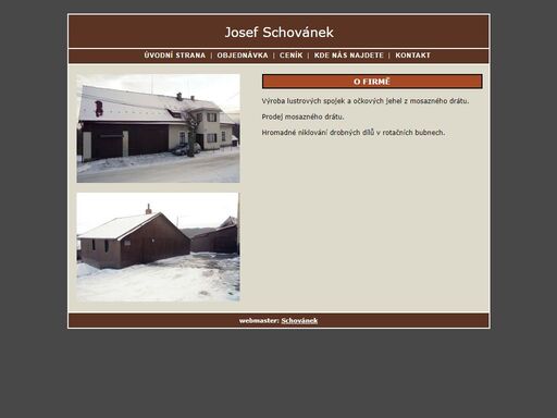 josef schovánek