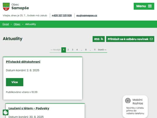 obec samopše se rozprostírá na pravém břehu řeky sázavy v okrese kutná hora, v nadmořské výšce 350 m. je tvořena místními částmi samopše, mrchojedy, přívlaky, talmberk a budín. zjistěte o nás více. prohlédněte si aktuality.