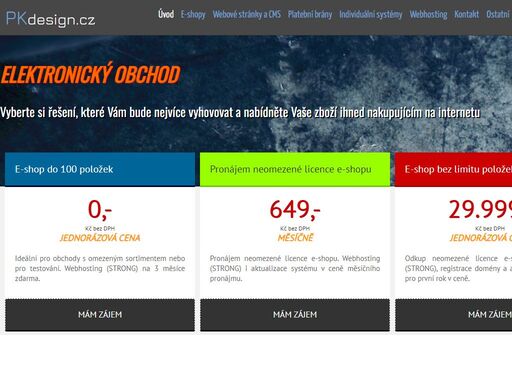 specializujeme se na tvorbu internetových obchodů, integraci platebních bran, tvorbu individuálních systémů, cms systémů a webových stránek.