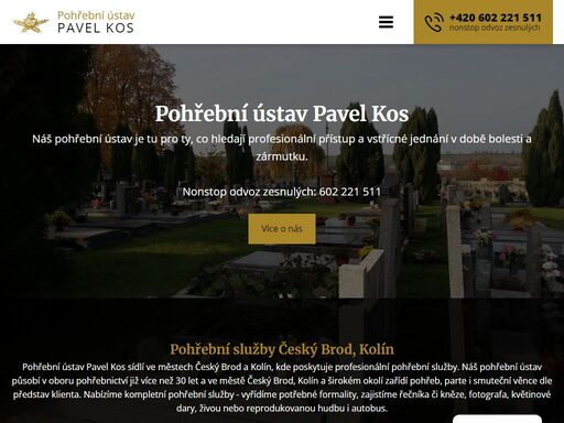 www.pohrebnikolin.cz