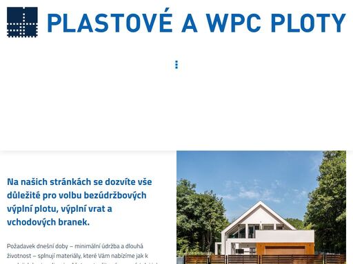 přemýšlíte o pořízení plastového plotu? přijďte se inspirovat na naše stránky. mnoho fotografií, návody, nápady a další články o plastových plotech čekají jen na vás.