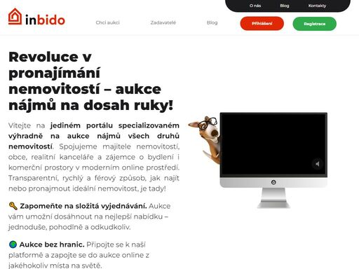 inbido.cz je první aukční portál realit a podílů v české republice sdružující realitní kanceláře, developery a obce! připojte se k aukcím od našich prověřených zadavatelů a přihazujte ještě dnes.