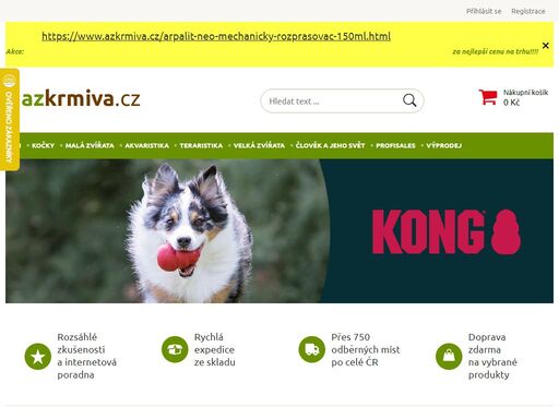azkrmiva.cz - chovatelské potřeby pro vaše mazlíčky. kvalitní krmiva a další tisíce produktů pro psy, kočky a další zvířata.