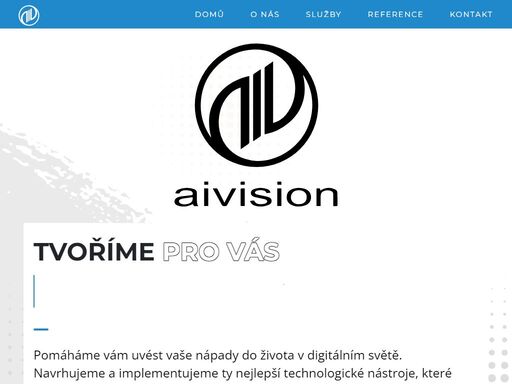 aivision, s.r.o. je česká společnost z prahy, jejíž portfolio služeb tvoří tvorba webových stránek, webdesign, eshopy, redakční systémy.