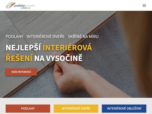 naší hlavní činností je prodej a montáž podlahových krytin. v naší nabídce naleznete široký výběr laminátových, dřevěných a vinylových podlah, ale také pvc, linoleum a koberce.
