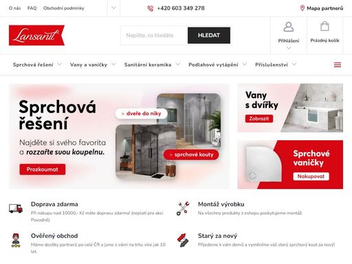 jsme specialisté na stylová řešení koupelen.. měníme vaše sny ve skutečnost. vyberte si z naší bohaté nabídky produktů a dopřejte si konečně tolik vytouženou sprchu nebo koupel, projděte se po vyhřáté podlaze díky našemu systému podlahového vytápění, nebo si dopřejte sklenku průzračně čisté vody tekoucí z našich…