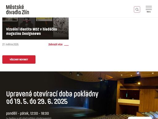 divadlo je provozováno za finanční podpory statutárního města zlín, finančně jej podporuje také zlínský kraj a ministerstvo kultury čr.