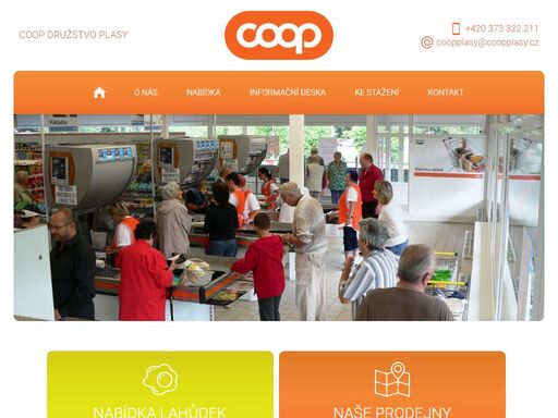 jednota plasy, coop