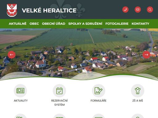 oficiální stránky obce velké heraltice