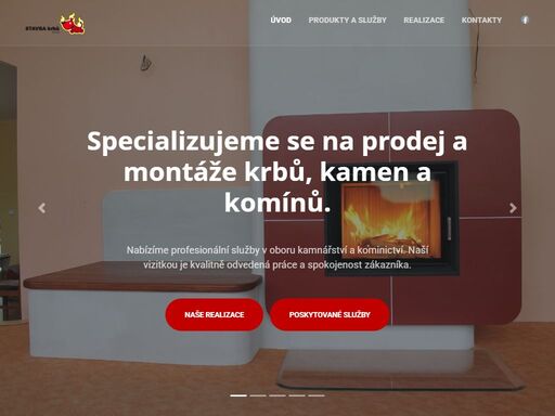 o firmě stavba krbů s.r.o. firma stavba krbů s.r.o. se zabývá prodejem a montáží krbů, kamen a komínů od návrhu až po realizaci. reference našich zákazníků si můžete přečíst zde . stavbu vždy provádí odborně vyškolení zaměstnanci a při stavbě dodržují platné normy a technologické postupy. stavby krbů a kamen provádíme z kalciumsilikátových desek skamotec, šamotových a akumulačních tvarovek a tahových systémů například firmy wolfshoher a hoxter...