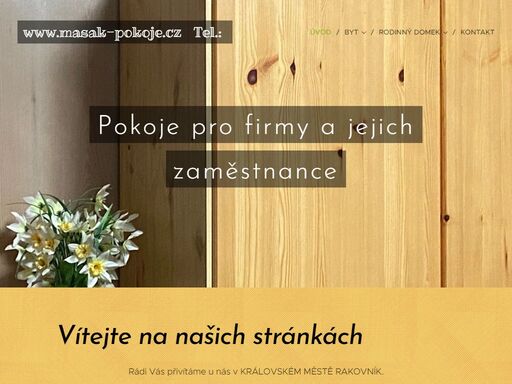 rádi vás přivítáme u nás v královském městě rakovník.