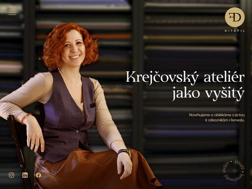 jsme malý ateliér a věnujeme se výhradně zakázkovému šití známému také jako „bespoke tailoring“. šijeme 100% na zakázku, na míru potřebám našich klientů.