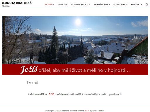jednota bratrská choceň