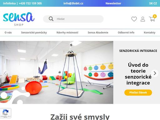 nabízíme senzorické pomůcky vhodné pro rozvoj smyslového vnímání, pohybových, poznávacích a řečových schopností u dětí, dospělých a seniorů na míru navrhujeme místnosti pro snoezelen a metodu senzorické integrace.