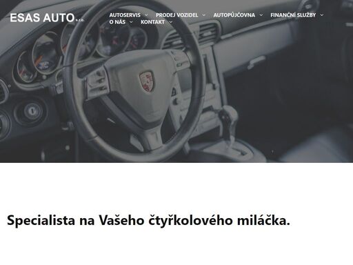 esas auto s.r.o. specialista na vašeho čtyřkolového miláčka.