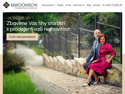 s námi z vás spadne starost spojená s prodejem, nákupem i samotným hledáním nemovitosti.