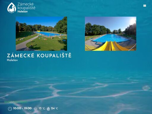 www.koupaliste-holesov.cz