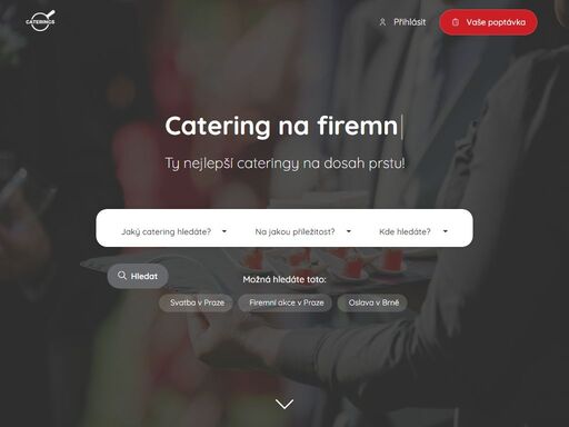 desítky cateringů na jednom místě k dispozici pro vaše svatební, rodinné nebo firemní akce.