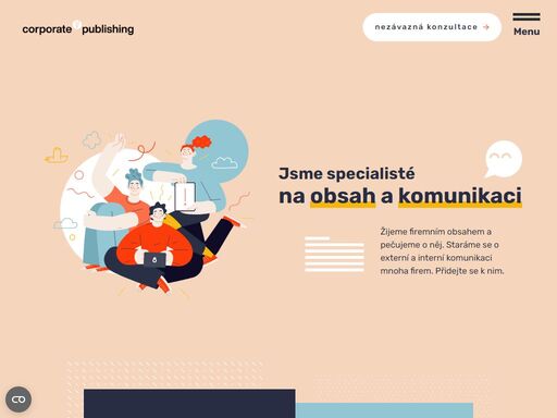 staráme se o externí a interní komunikaci mnoha firem. přidejte se k nim. najdete nás kousek od 9. jamky na golfu v hostivaři.