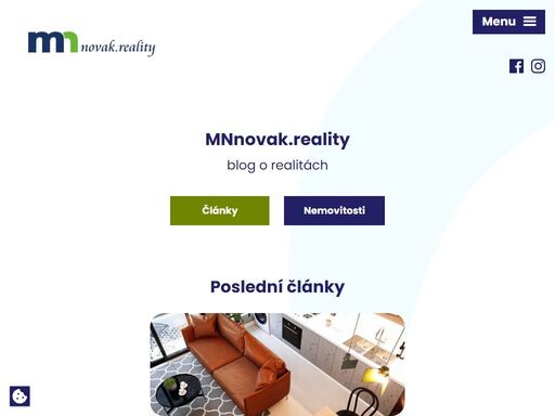 mnnovak.reality je moderní realitní kancelář zaměřená na nákup a prodej nemovitostí. nabízí profesionální poradenství a individuální přístup. ideální pro všechny, kdo hledají spolehlivého partnera v oblasti realit.






