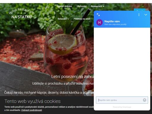 hotel***restaurant na statku nabízí ubytování pro pracovní skupiny, cena dohodou