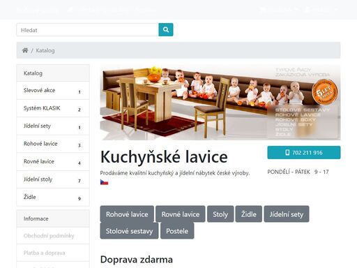 kvalitní kuchyňské lavice rohové, rovné, stoly, židle, kuchyňské sety. jsme autorizovaný prodejce kuchyňského nábytku české firmy iktus.