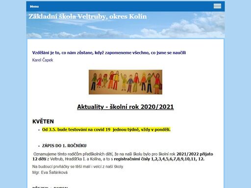 základní škola veltruby