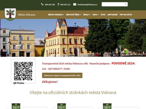 www.vidnava.cz