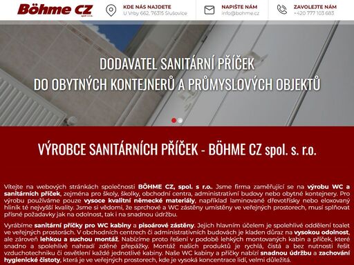 www.bohme.cz