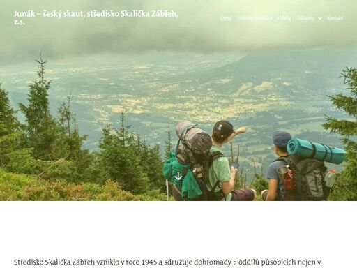 web skautského střediska skalička zábřeh. skauting jsou zážitky, kamarádi a zkušenosti na celý život. nebojte se přijít mezi nás.
