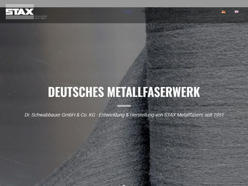 our experience in the development and production of metal fibers includes a wide variety of materials and different delivery forms.
