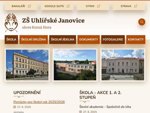 zš uhlířské janovice