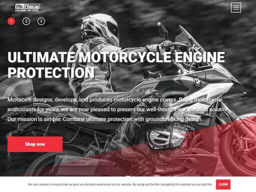 mcrace designs, develops, and produces motorcycle engine covers. being motorcycle enthusiasts for years, we are now pleased to present our well-thought-out, detailed solution. our mission is simple: combine ultimate protection with groundbreaking design.