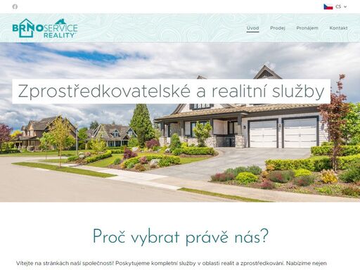 vítejte na stránkách naší společnosti! poskytujeme kompletní služby v oblasti realit a zprostředkování. nabízíme nejen kvalitní a dostupné služby, ale také podporu našeho profesionálně vyškoleného personálu a zavedené právní kanceláře.