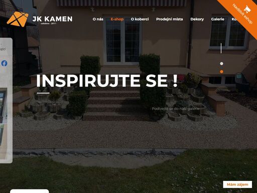 pokládky kamenných koberců